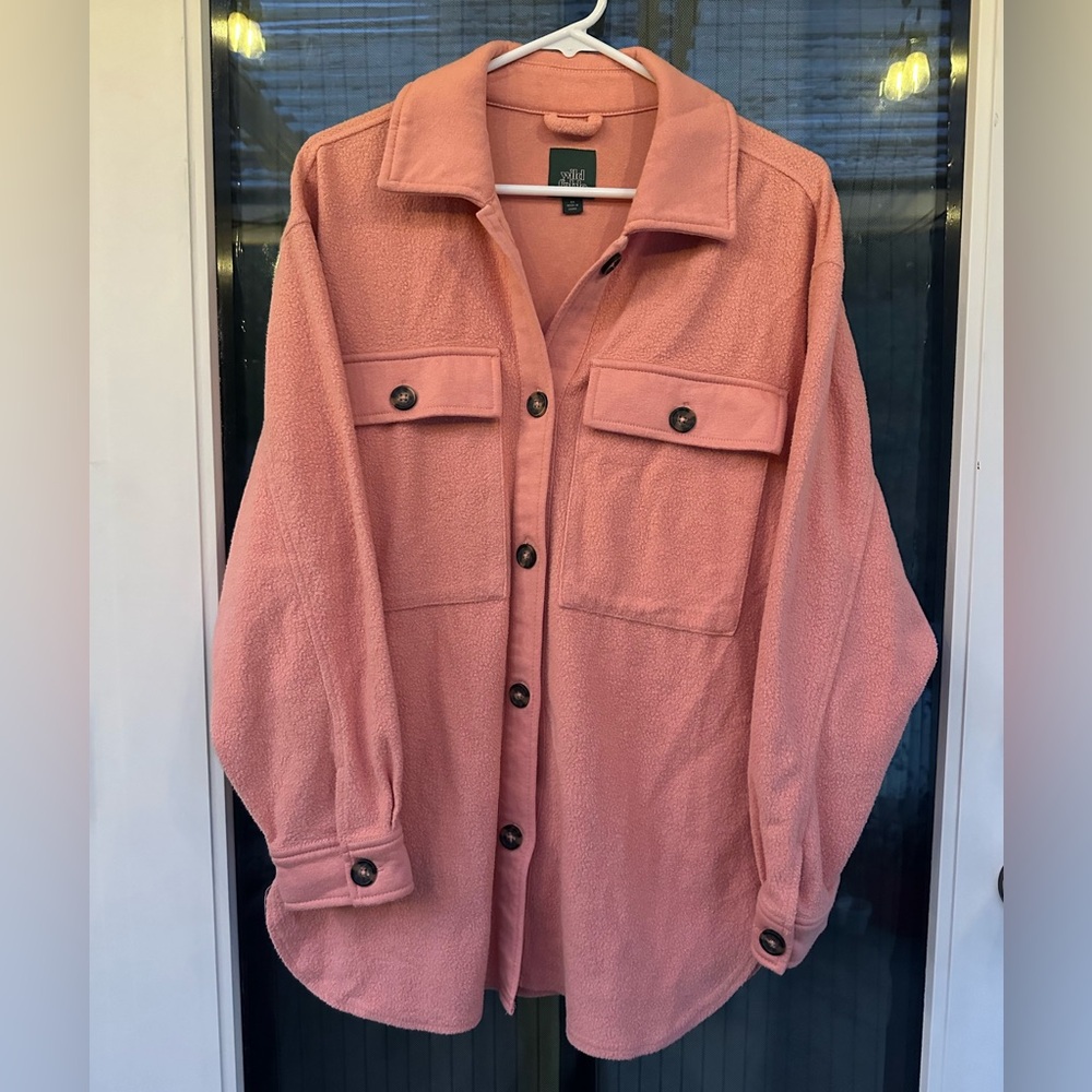 Peach Coat size XS